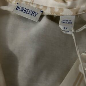 Burberry Cream and Beige Top